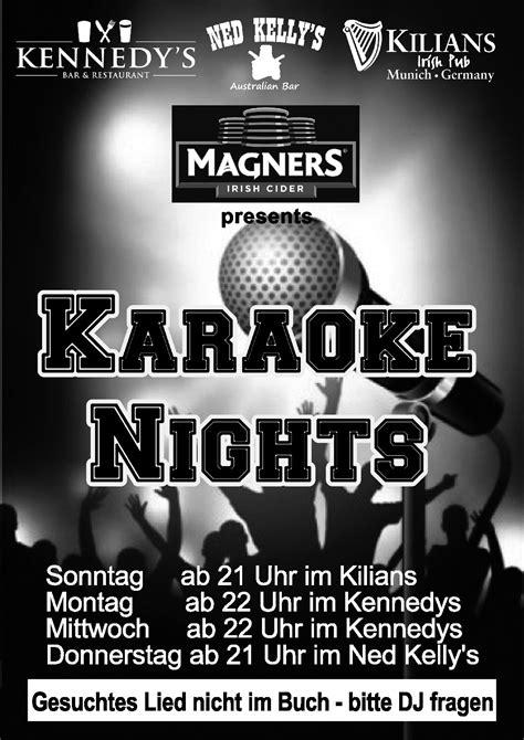kennedys münchen karaoke
